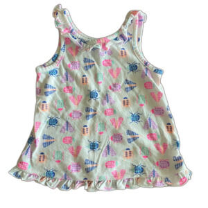 Circo Neon Insect Print Ruffle Tank Girls' 18 Month
